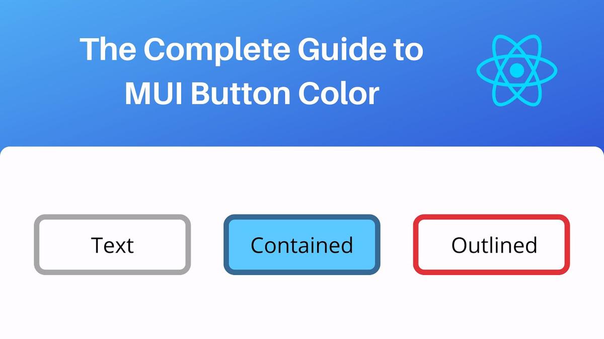 'Video thumbnail for The Complete Guide to Material-UI Button Color'